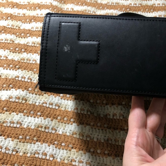 Tory Burch Black Ella Nylon Tote Purse - Picture 4 of 15